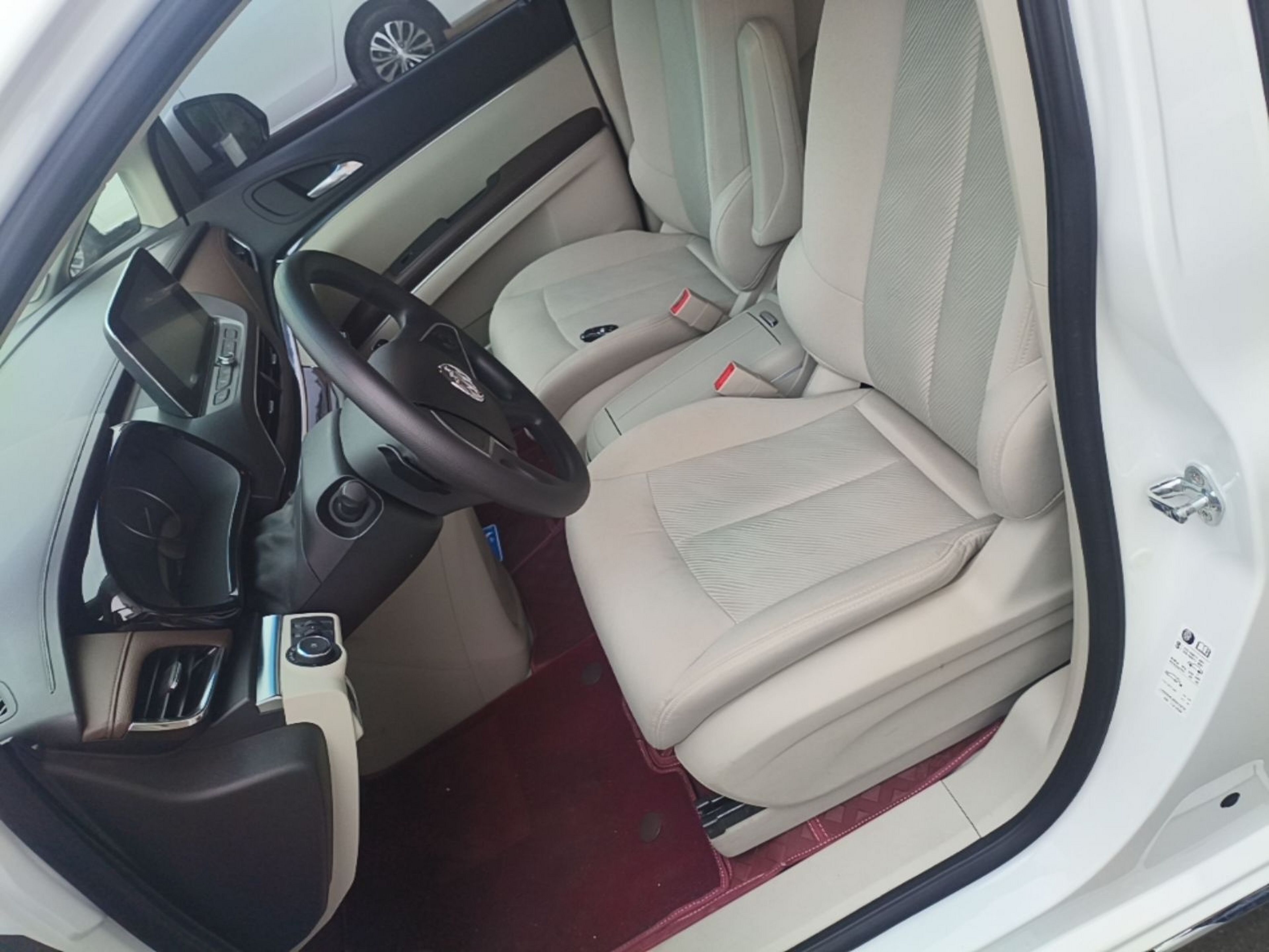 Avant de la voiture