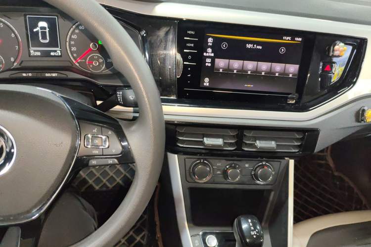 Used Volkswagen Polo 2021 Plus 1.5L Automatic Colorful Tech Edition Audio And AC Panel