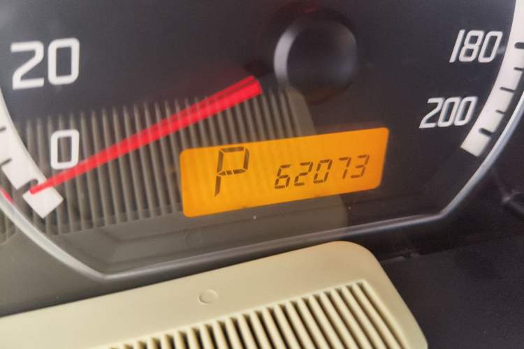 Used Suzuki Swift 2011 1.5L Automatic Sport Audiovisual Edition Odometer Close Up