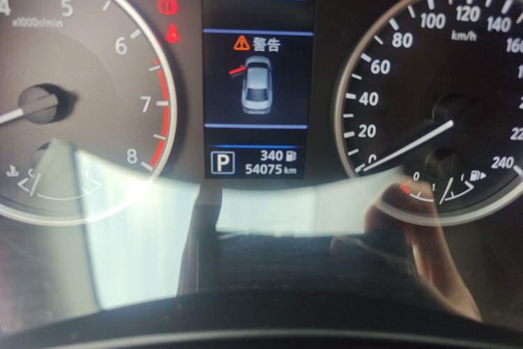 Used Nissan Sylphy 2020 Revised 1.6L XL CVT Enjoyment Edition Odometer Close Up