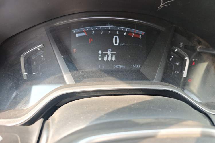 Used Honda Breeze 2021 240TURBO CVT Front-Wheel Drive Elite Edition Odometer Close Up