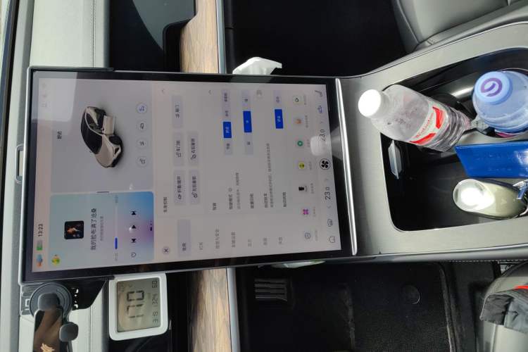 Used NETA S 2024 Pure Electric 520km Rear-Drive Lite Version Audio And AC Panel