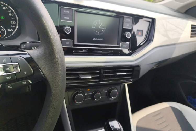 Used Volkswagen Polo 2019 Plus 1.5L Automatic Colorful Technology Edition Audio And AC Panel