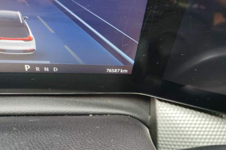 Used Aiways U5 2021 U5 Long-Range PURE Intelligent Edition Odometer Close Up