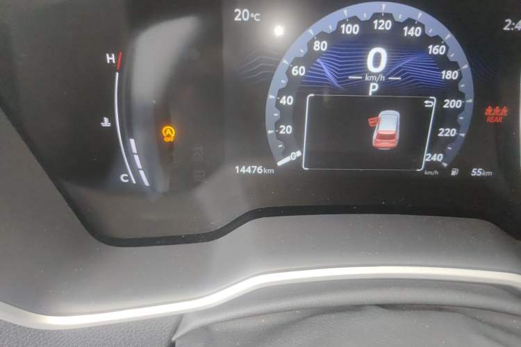 Used Toyota FRONTLANDER 2024 2.0L CVT Elite Plus Edition Odometer Close Up