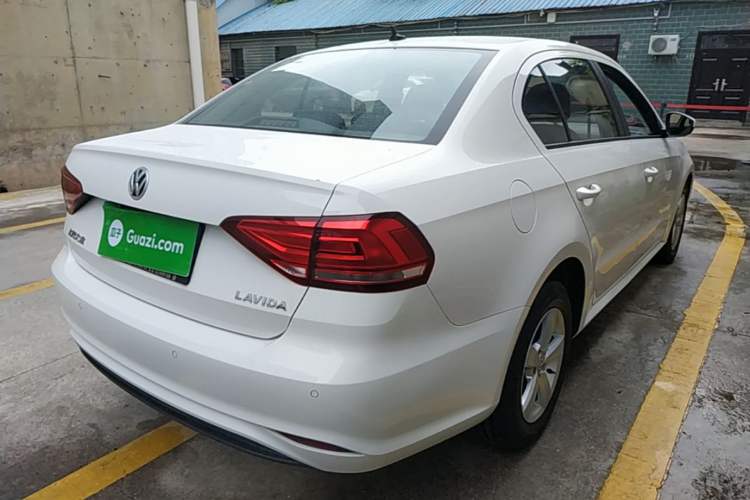 Used Volkswagen Lavida 2019 Lavida Start 1.5L Automatic Trendy Version China VI Standard Rear Right 45 Deg