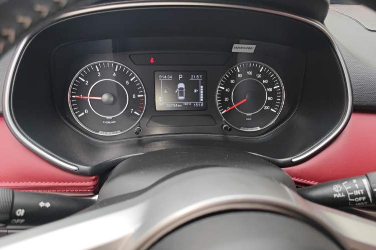 Used Dongfeng Fengon 500 2022 1.5L CVT Enjoyment Version Odometer Close Up