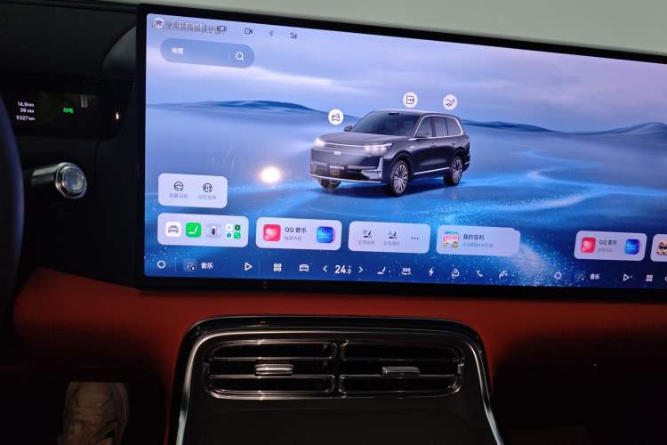 Used Geely Galaxy M9 2025 Model 210km Four-Wheel-Drive Leading Edition Audio And AC Panel