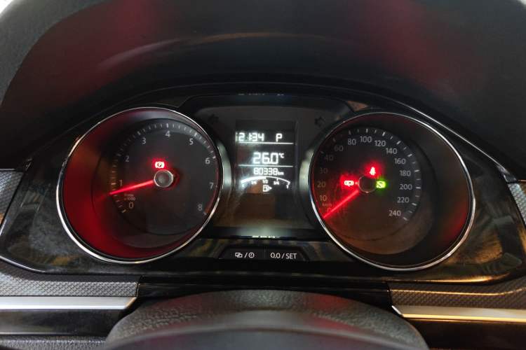 Used Volkswagen C-TREK 2017 1.6L Automatic Comfort Model Instrument Cluster