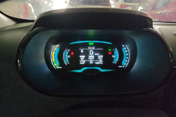 Used Chery QQ Little Ant 2022 Sweet Pink Edition Low-Sugar Version Lithium Iron Phosphate 30 kW 301 km Instrument Cluster