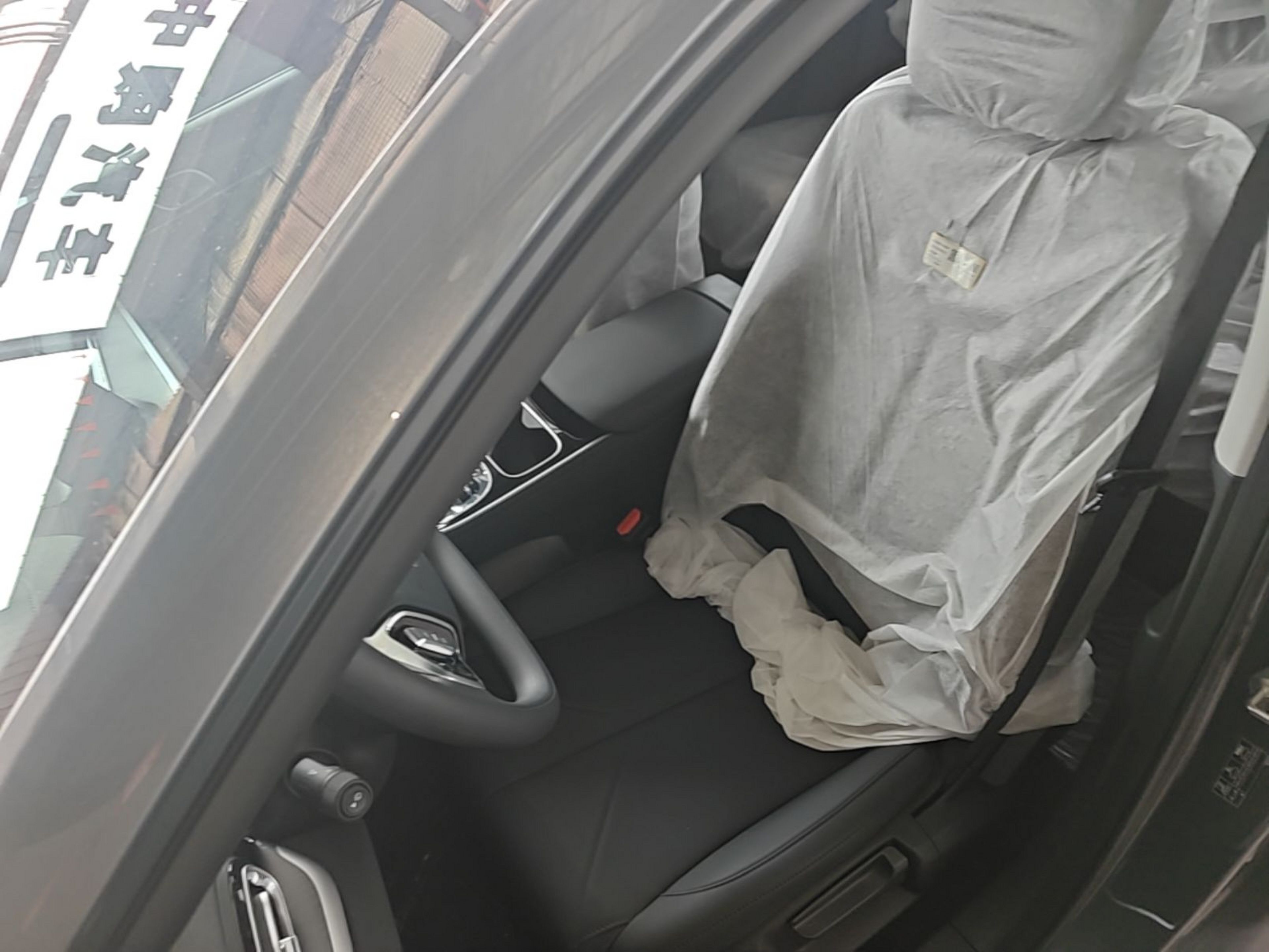 Vordere Reihe im Auto