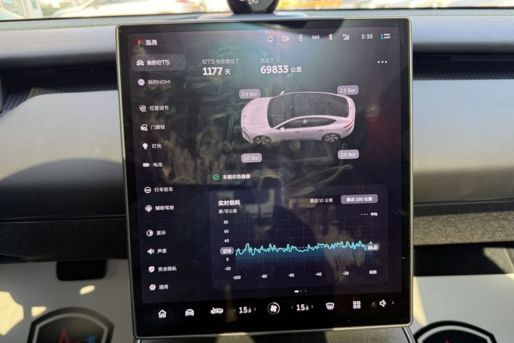 Used Nio ET5 2022 75 kWh