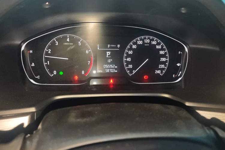 Used Honda Accord 2018 260TURBO Elite Edition China VI Odometer Close Up