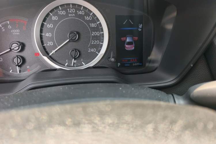 Used Toyota Levin 2022 185T CVT Luxury Edition Odometer Close Up