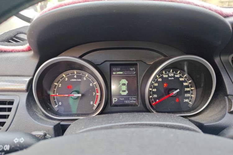 Used Bestune B50 2016 1.4T Automatic Luxury Model Instrument Cluster