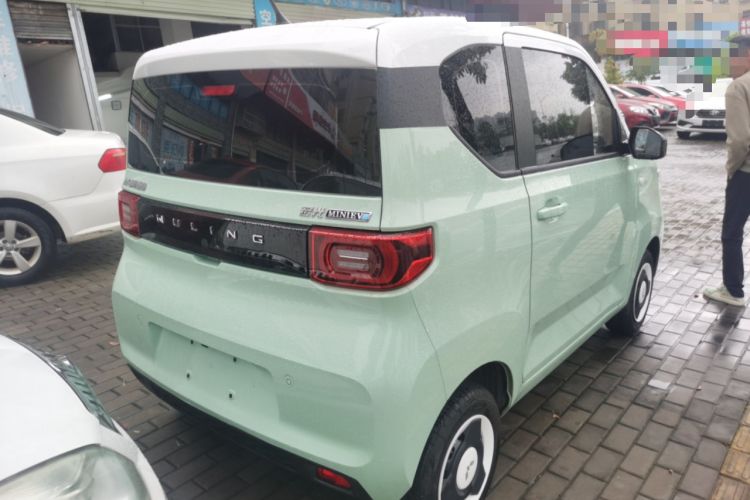 Used Wuling Hongguang MINIEV 2021 Macaron Fashion Edition Lithium-Ion Battery Rear Right 45 Deg