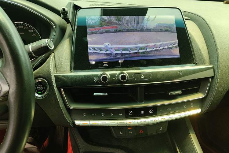 Used Cadillac CT5 2020 Revised Version 28T Luxury Edition Audio And AC Panel