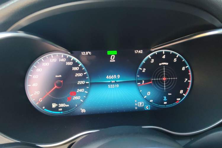 Used Mercedes-Benz C-Class 2019 Restyled C 260 L Sport Edition Instrument Cluster