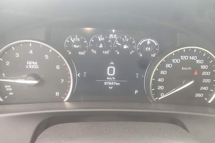 Used Cadillac CT6 2021 28T Fashion Edition Instrument Cluster