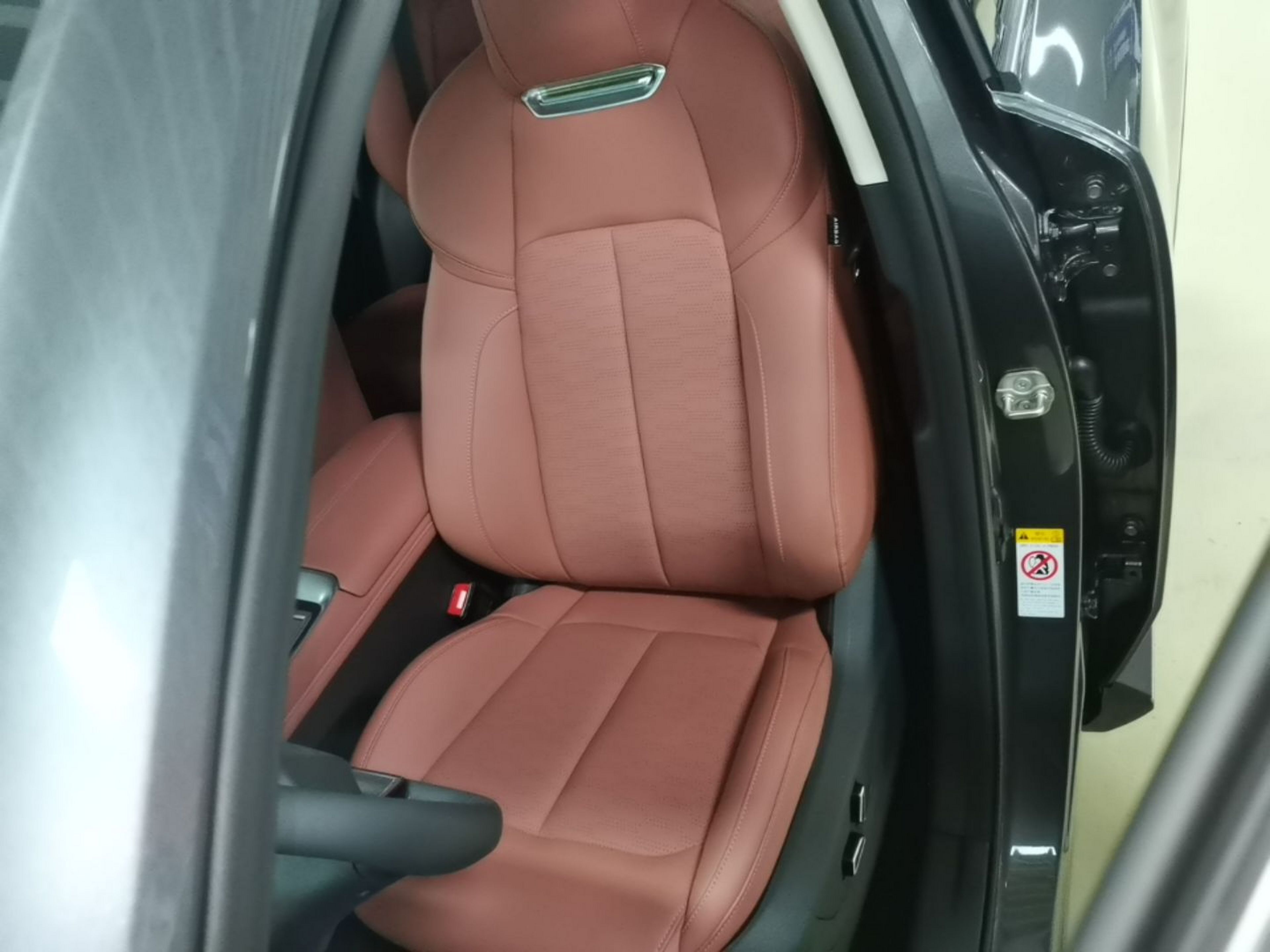 A primeira fila do carro