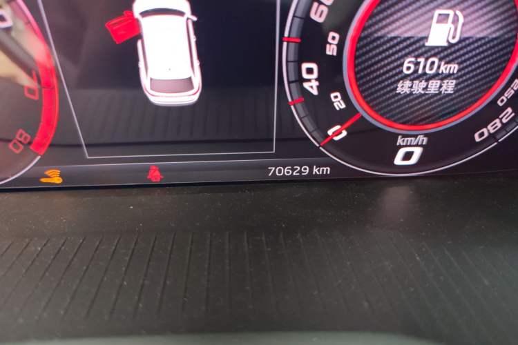 Used Skoda Kodiaq 2019 Facelifted TSI330 7-Seater Two-Wheel-Drive Luxury Enjoyment Edition China VI Standard Odometer Close Up