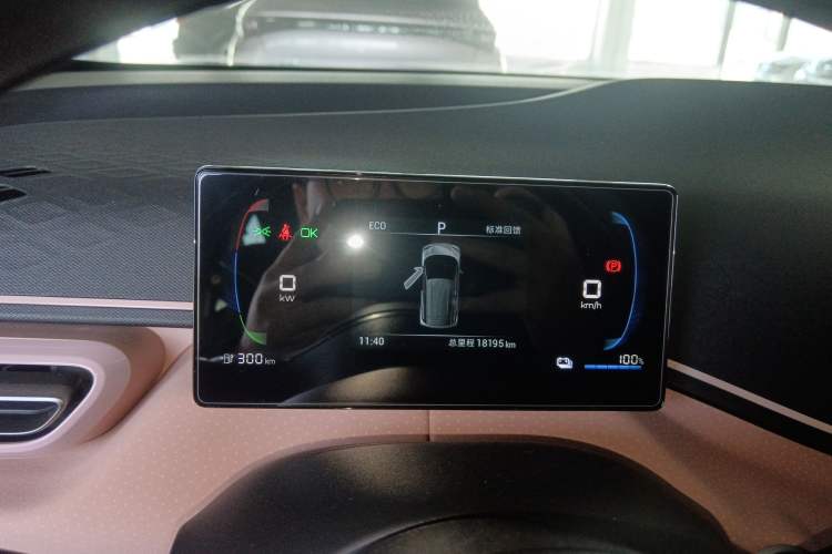 Used BYD Seagull 2024 Honor Edition 305km Dynamic Version Instrument Cluster