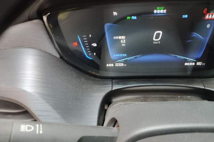 Used Buick Velite 6 2022 Plug-in Hybrid Connected Smart Edition Odometer Close Up