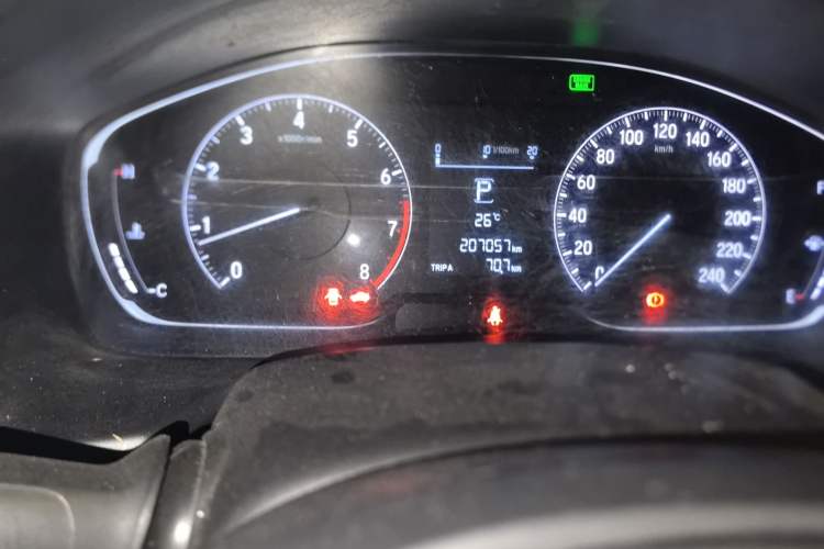 Used Honda Accord 2018 260TURBO Elite Edition China VI Odometer Close Up