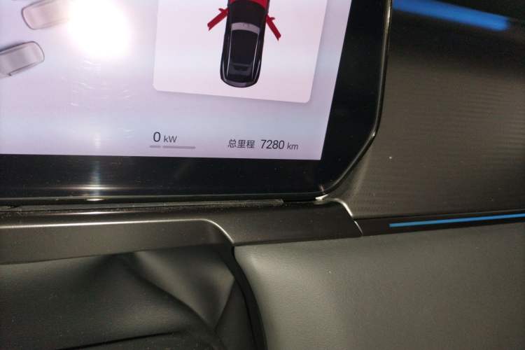 Used BYD Song L EV 2025 Intelligent Driving Version 662 km LiDAR Excellence Edition Instrument Cluster