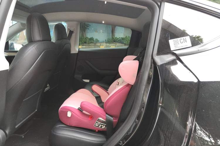 Used Tesla Model Y 2021 Standard Range Rear-Wheel Drive Version Left Rear Seat