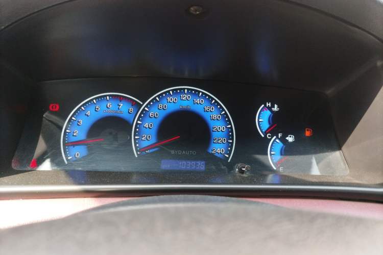 Used BYD F3 2012 Energy-Saving Model 1.5L Manual Comfort Version