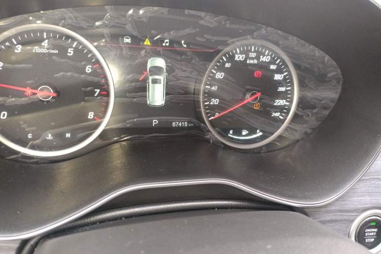 Used Baojun 730 2019 1.5T CVT Flagship Model 7 Seats China VI Emission Standard Odometer Close Up