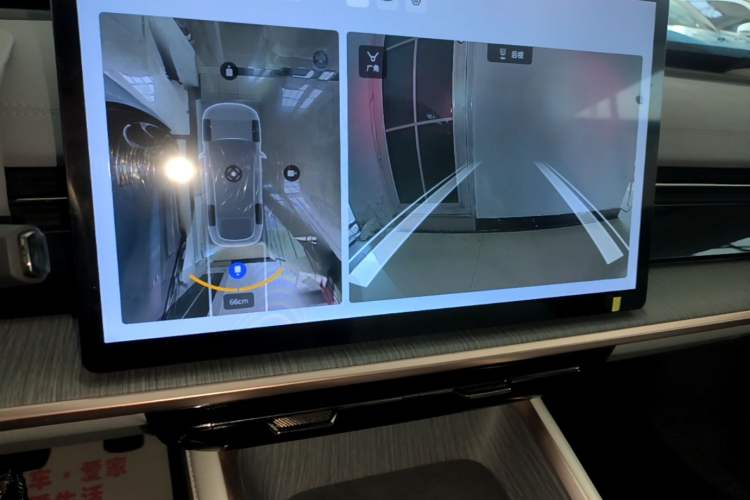 Used Dongfeng eπ eπ007 2024 Pure Electric 540 All-Wheel Drive Max Edition Audio And AC Panel