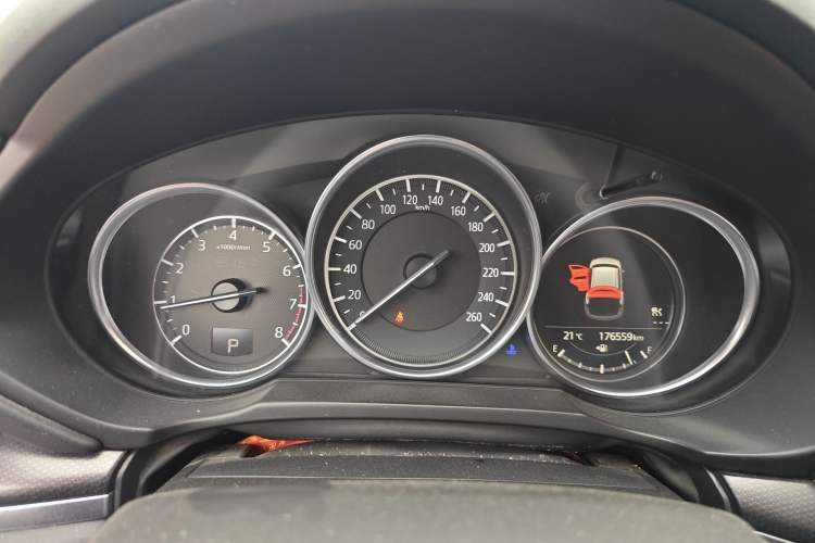 Used Mazda CX-5 2021 2.0L Automatic Two-Wheel Drive Black Knight Instrument Cluster