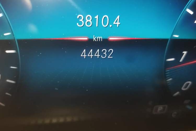 Used Mercedes-Benz A-Class 2020 Restyled A 200 L Sport Sedan Fashion Version Odometer Close Up