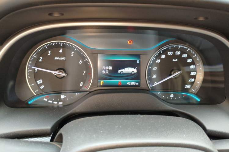 Used Buick GT 2019 18T Automatic Connected Elite Model China VI Standard Instrument Cluster