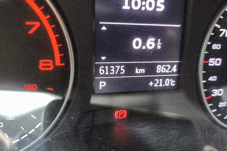 Used Audi A3 2018 30th Anniversary Edition Limousine 35 TFSI Ambition Model Odometer Close Up