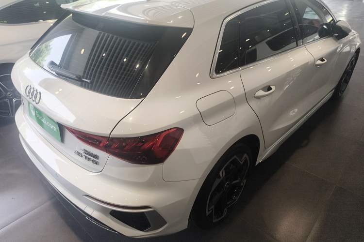 Used Audi A3 2023 Sportback 35 TFSI Luxury Sports Model Rear Right 45 Deg