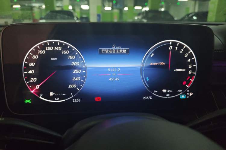 Used Mercedes-Benz C-Class New Energy 2023 Second Facelift C 350 eL Instrument Cluster