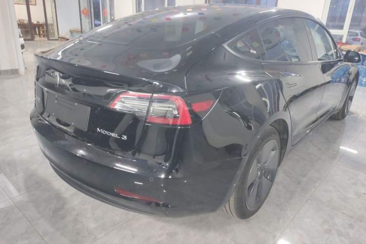Used Tesla Model 3 2022 Rear-Wheel-Drive Version Rear Right 45 Deg