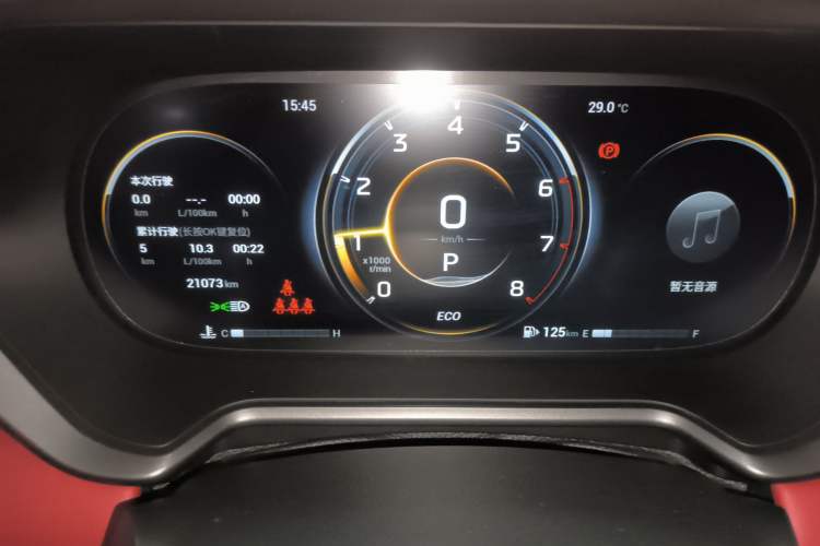 Used GAC Trumpchi GS4 2022 270T Automatic Smart Drive Technology Edition Instrument Cluster