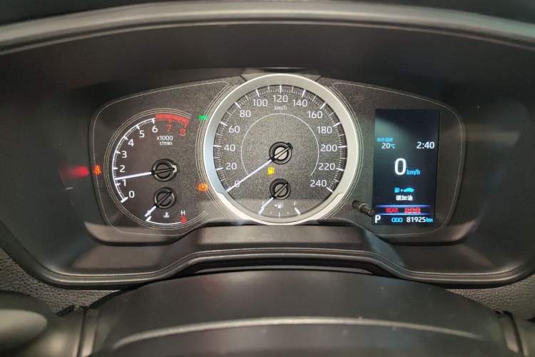 Used Toyota Levin 2023 185T CVT Luxury Edition Instrument Cluster