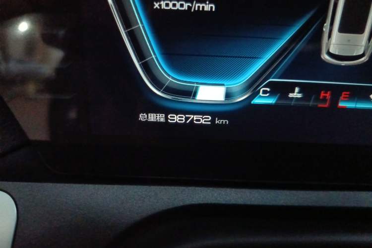 Used BYD Song Pro 2019 1.5T Automatic Elite Edition Odometer Close Up