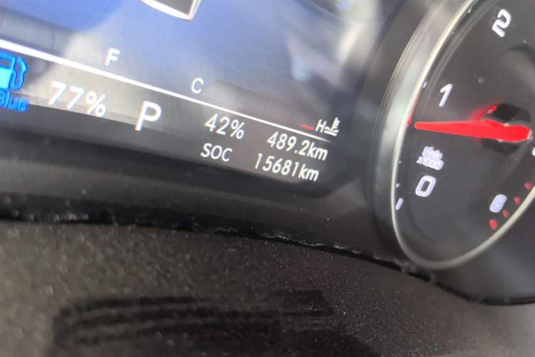 Used Foton Mars 2025 Mars 7 2.0T Diesel Automatic 4x4 Long-Box Explorer Edition Odometer Close Up