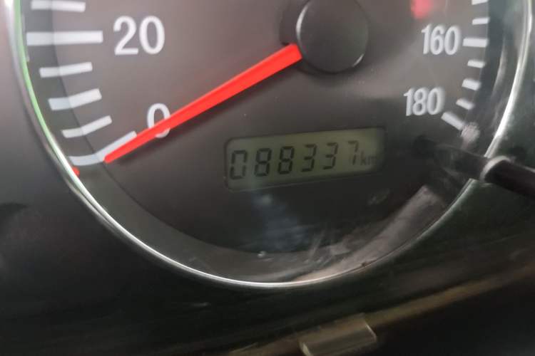 Used Foday Little Superman 2015 2.0T Diesel Long Wheelbase 4F20TCI Odometer Close Up