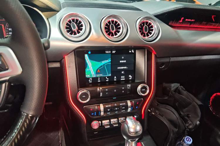 Used Ford Mustang 2018 2.3L EcoBoost Audio And AC Panel