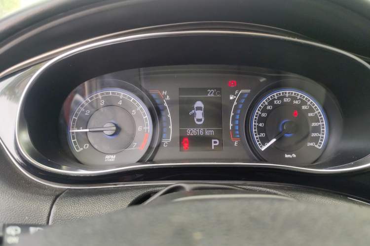 Used Fiat Ottimo 2014 1.4T Automatic Comfort Edition Instrument Cluster