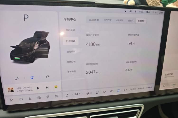 Used Li Auto L6 2025 Max Smart Refresh Edition Odometer Close Up