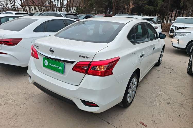 Used Nissan Sylphy 2021 Classic 1.6XE CVT Comfort Edition Rear Right 45 Deg