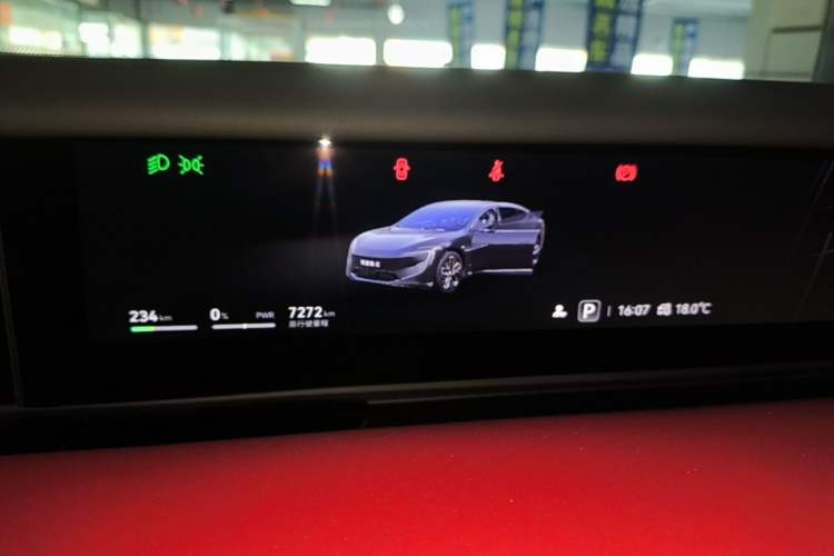 Used Avatr 12 2025 Updated Ultra All-Electric Four-Wheel Drive Instrument Cluster